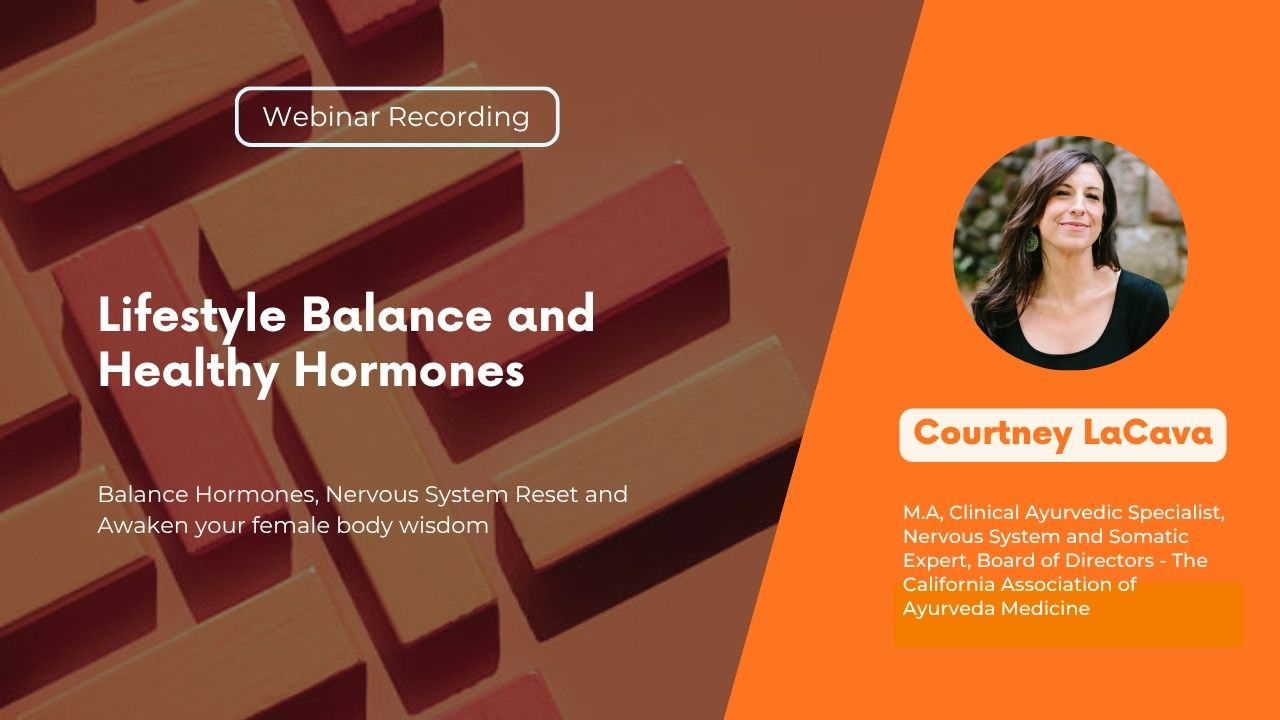 Lifestyle Balance and Helathy Hormones